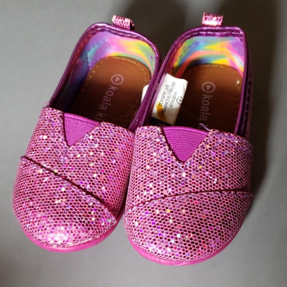 Pink shoes
